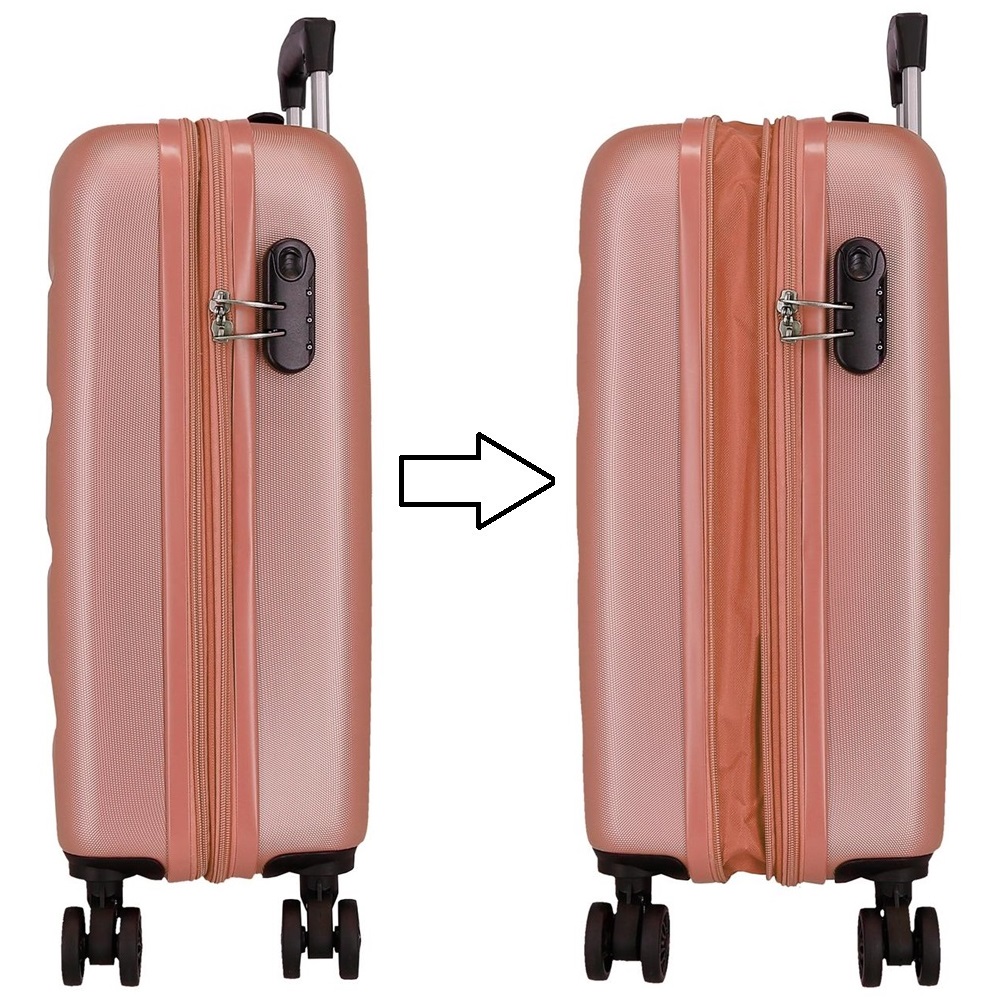 Suticase for kids Roll Road Flex Pink