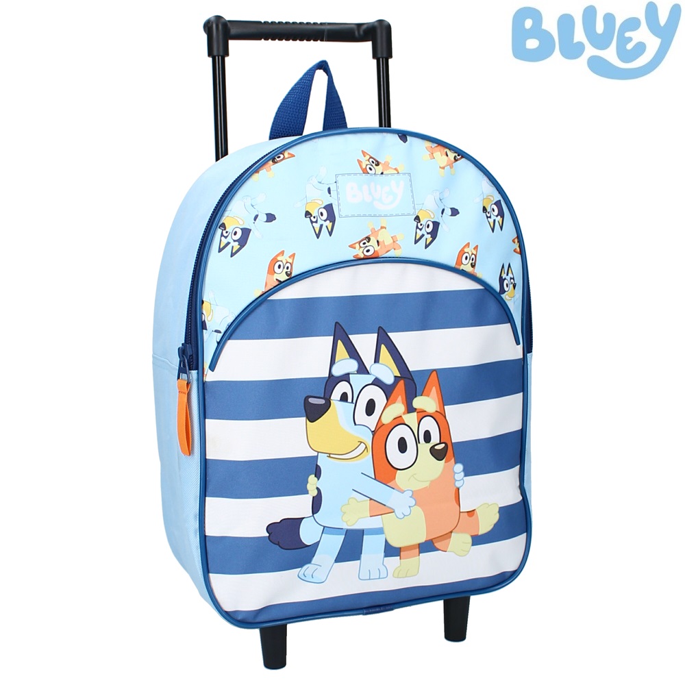 Trolley backback for kids Bluey