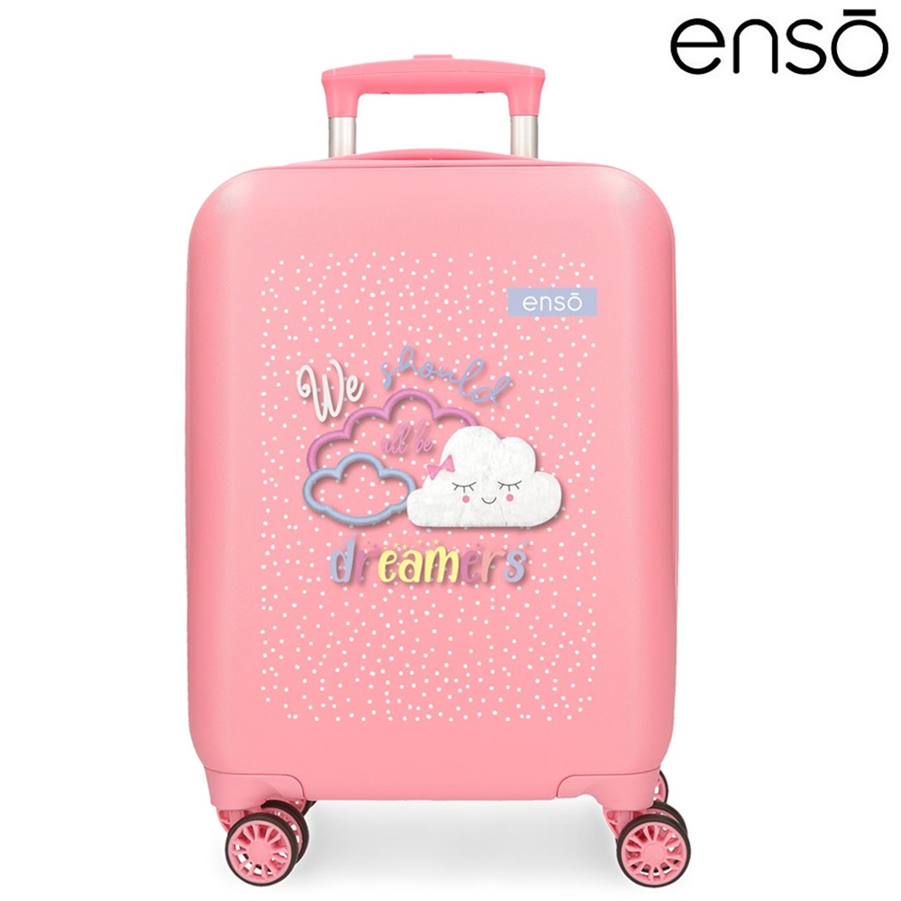 Suitcase for kids Enso Dreamers Pink Suitcase for kids Enso Dreamers Pink