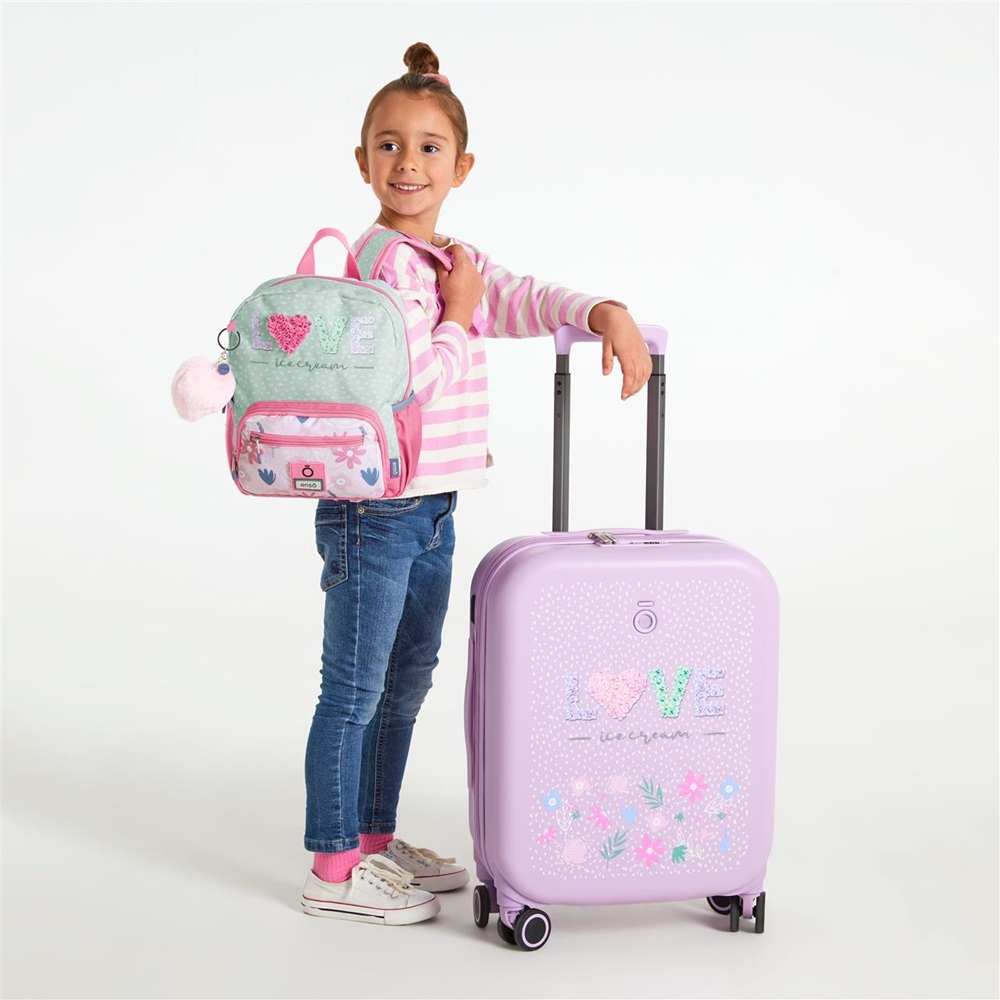 Suitcase for kids Enso Love Ice Cream Suitcase for kids Enso Love Ice Cream