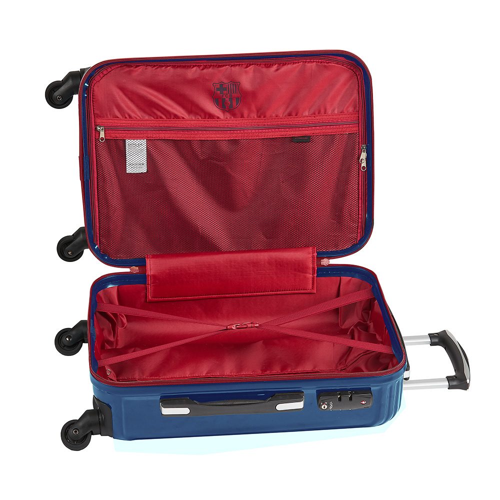 Suitcase for children FC Barcelona Smalltraveller.eu
