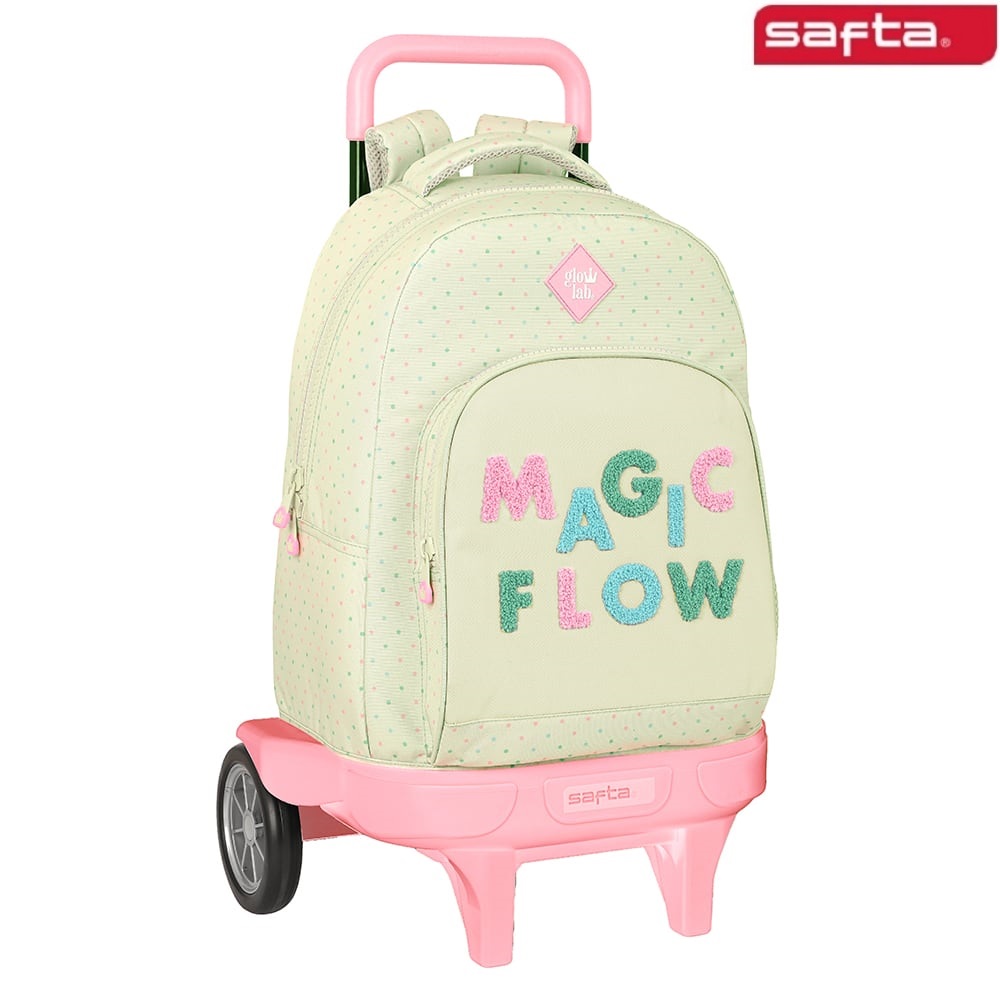 Kids' trolley backpack Glow Lab Magic Flow