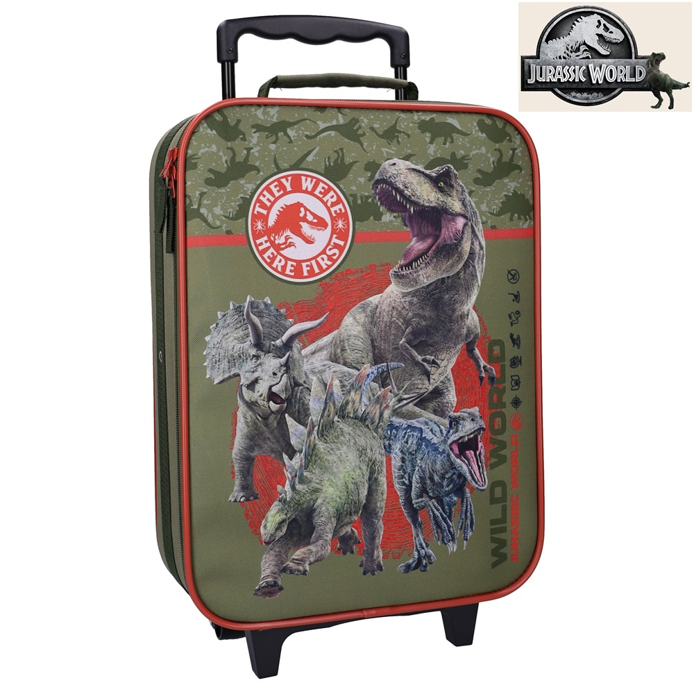 Small suitcase for kids Jurassic World Made To Roll Small suitcase for kids Jurassic World Made To Roll