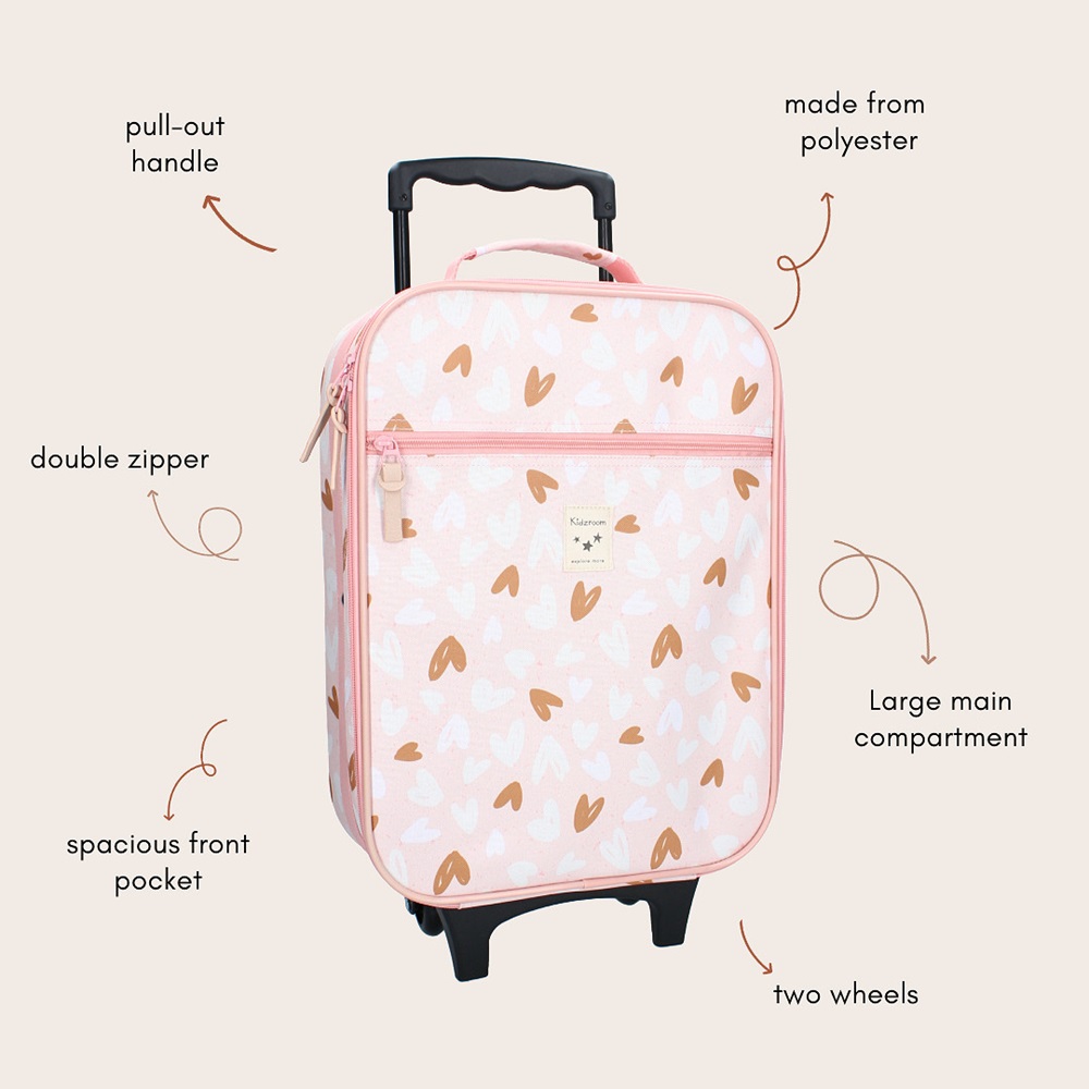 Suitcase for kids Kidzroom Loving Days