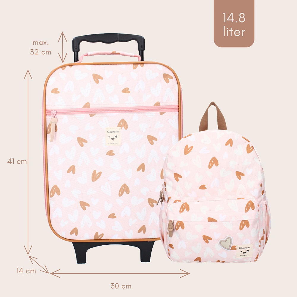 Suitcase for kids Kidzroom Loving Days