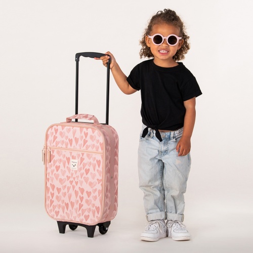 Children's suitcase Kidzroom Sevilla Hearts