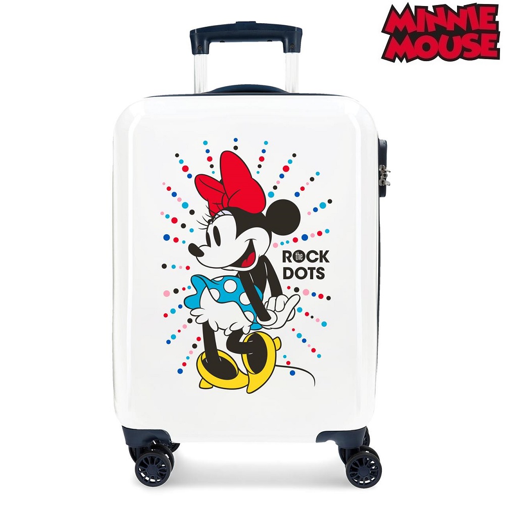 Suitcase for children Minnie Mouse Rock the Dots