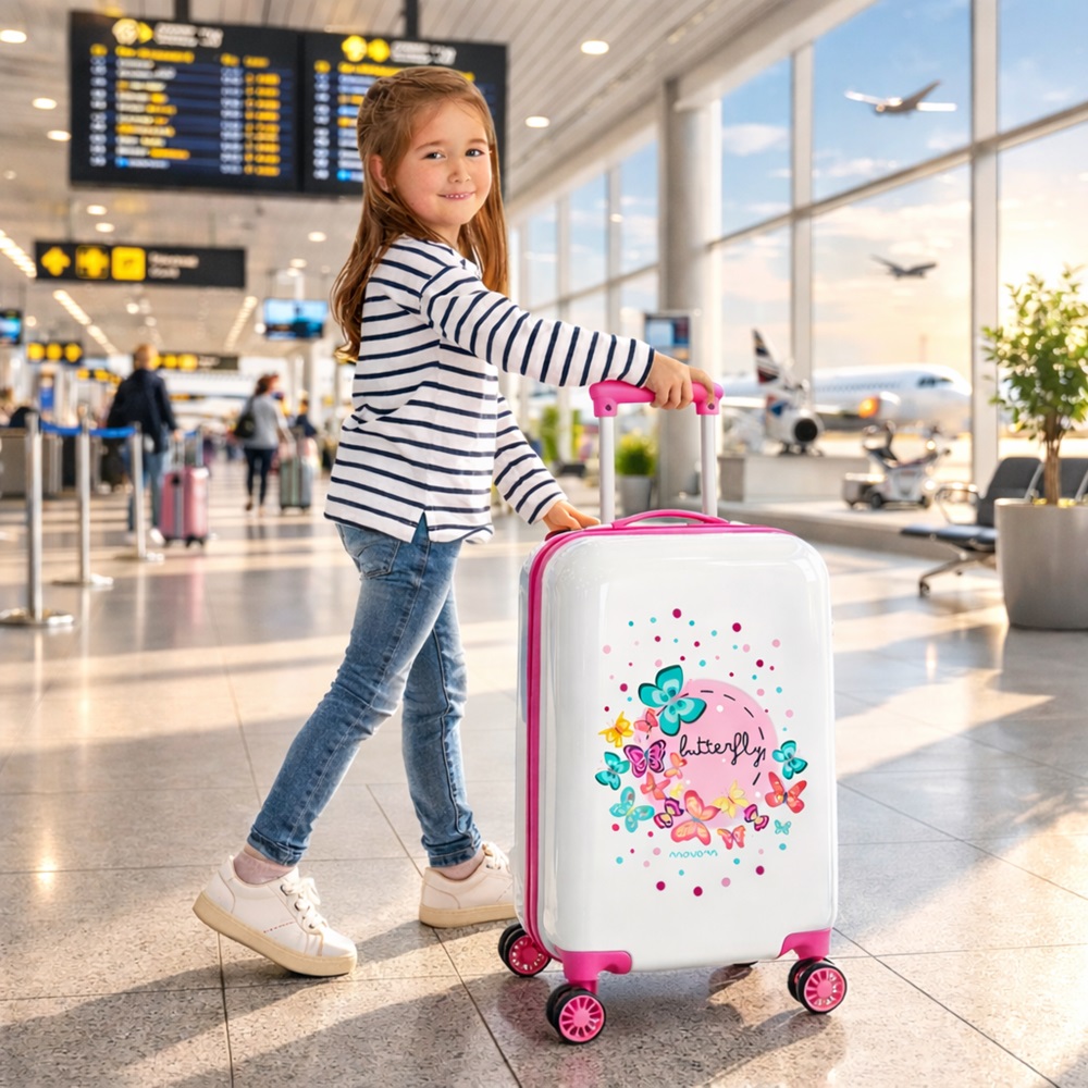 Suitcase for Kids - Movom Butterfly