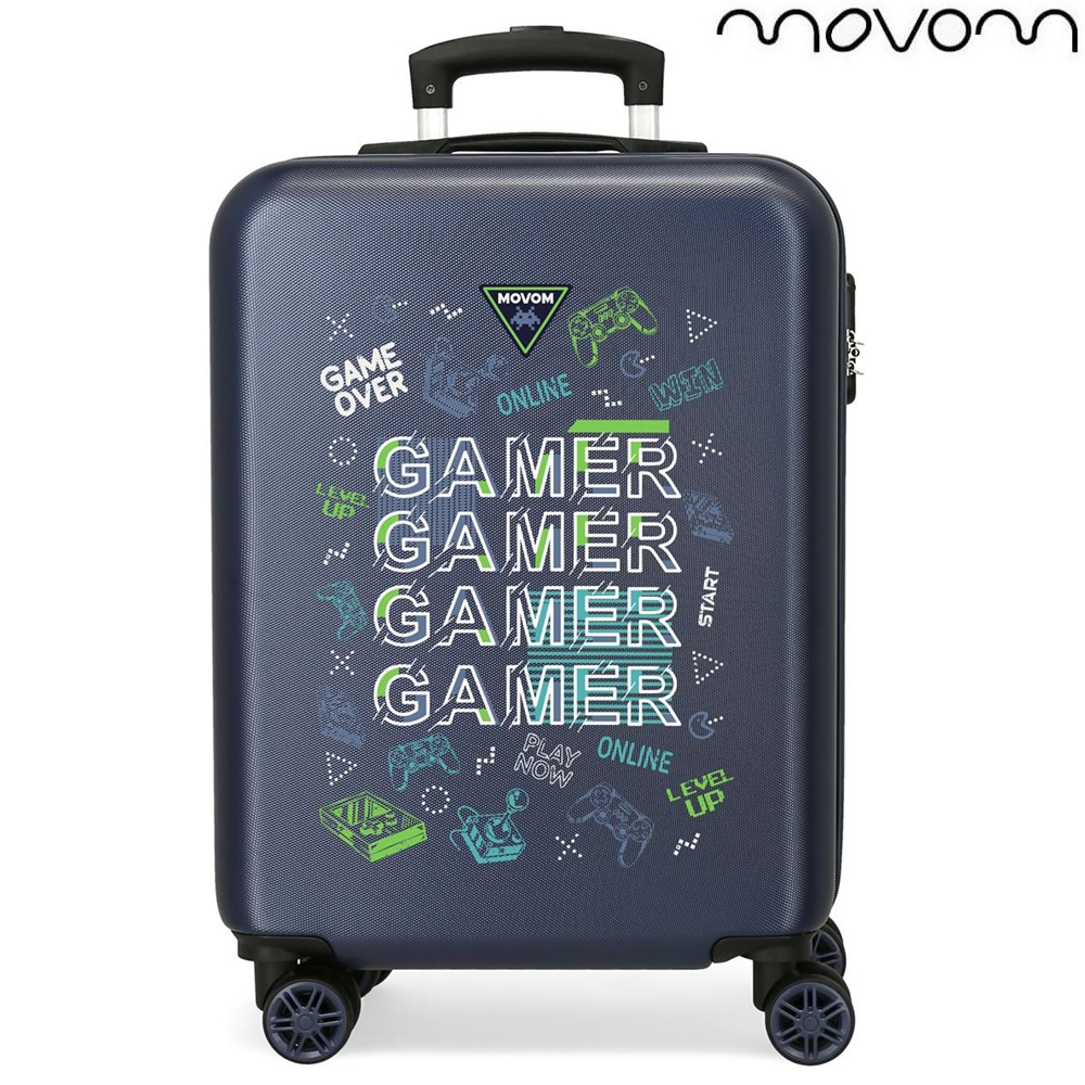 Suitcase for kids Movom Game Over Suitcase for kids Movom Game Over