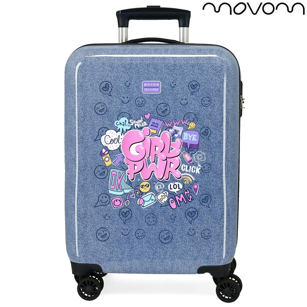 Suitcase for kids Movom Girl Power Suitcase for kids Movom Girl Power