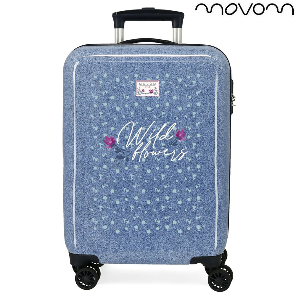 Kids' suitcase Movom Wild Flowers