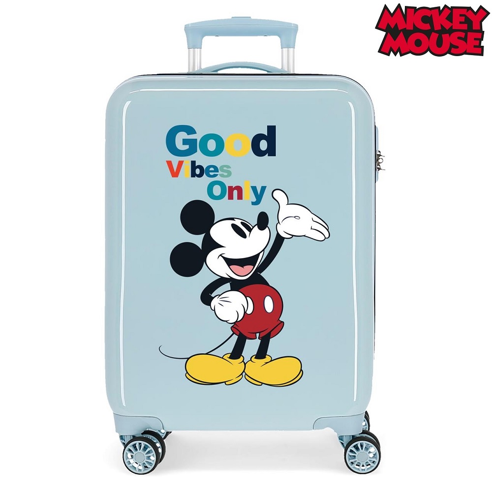 Suitcase for children Mickey Mouse Good Vibes Only