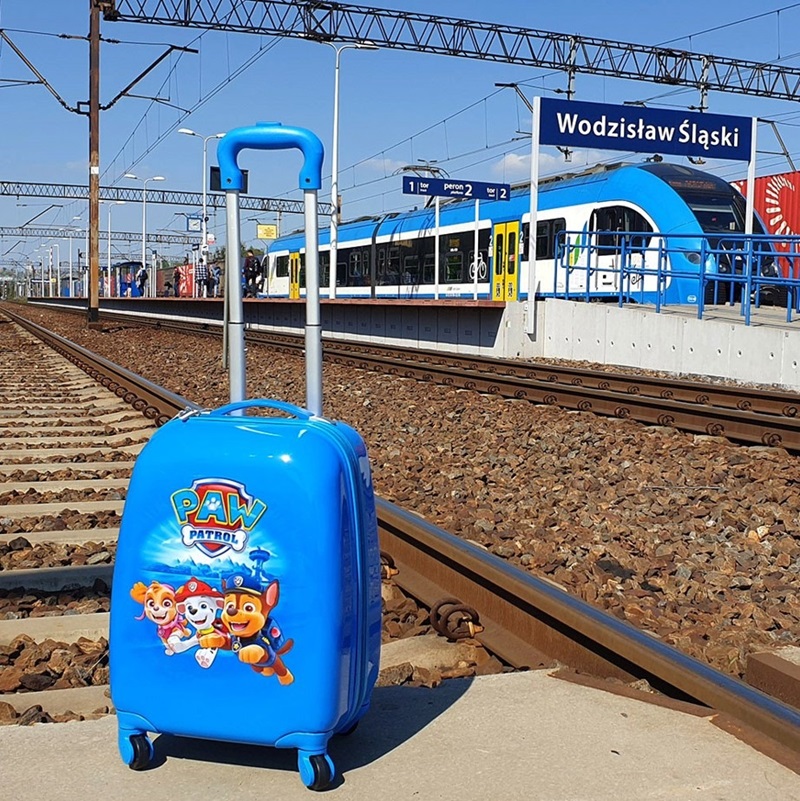 Suitcase for kids Paw Patrol Friends Blue