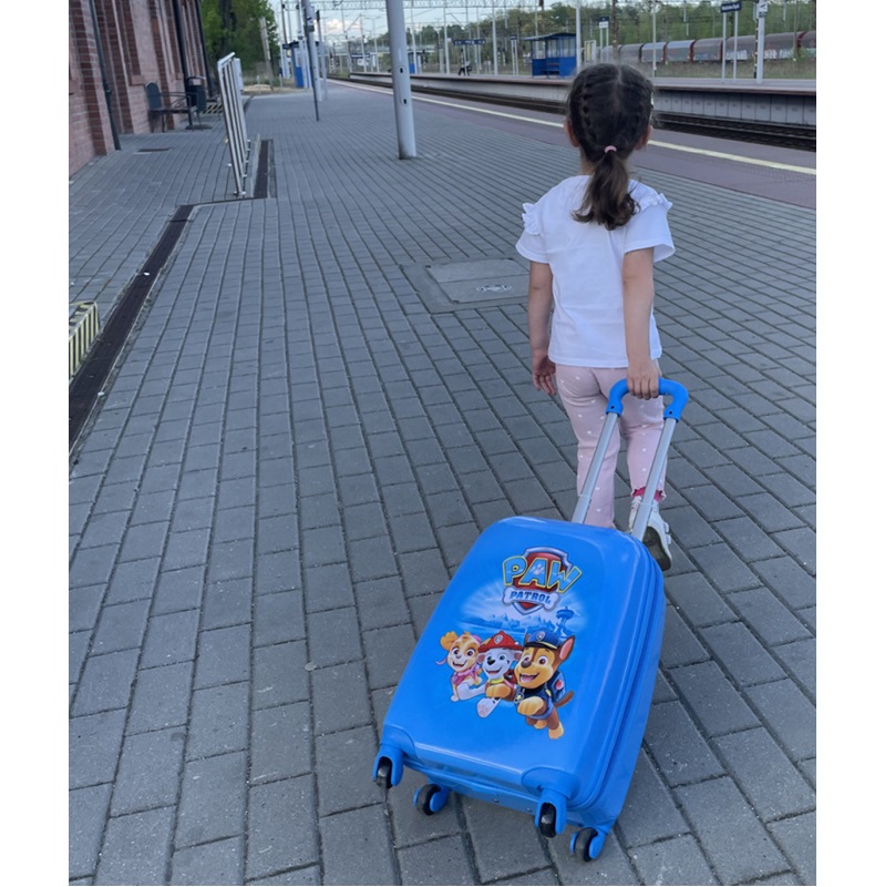 Suitcase for kids Paw Patrol Friends Blue