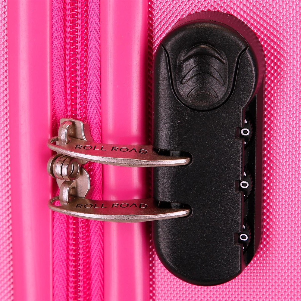 Suitcase for kids Roll Road Flex Cerise Suitcase for kids Roll Road Flex Cerise