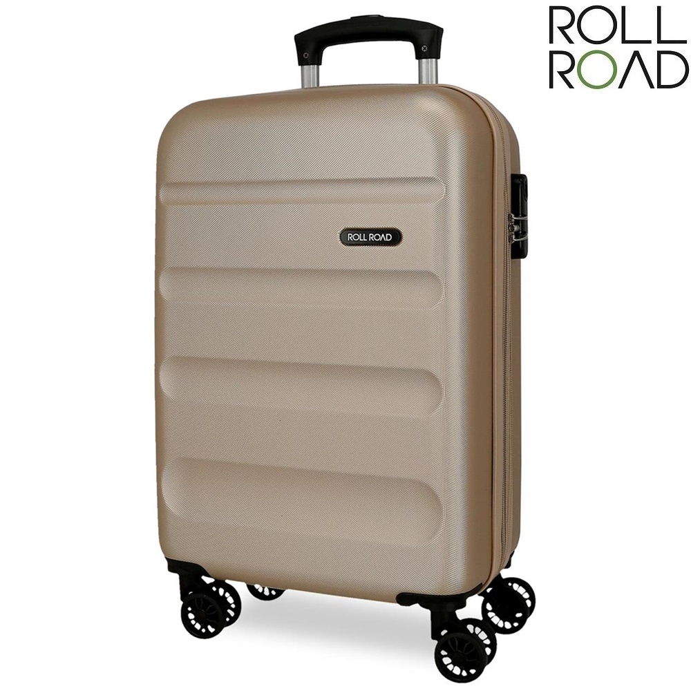Suitcase for kids Roll Road Flex Champagne