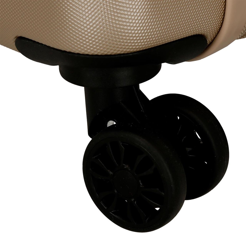 Suitcase for kids Roll Road Flex Champagne