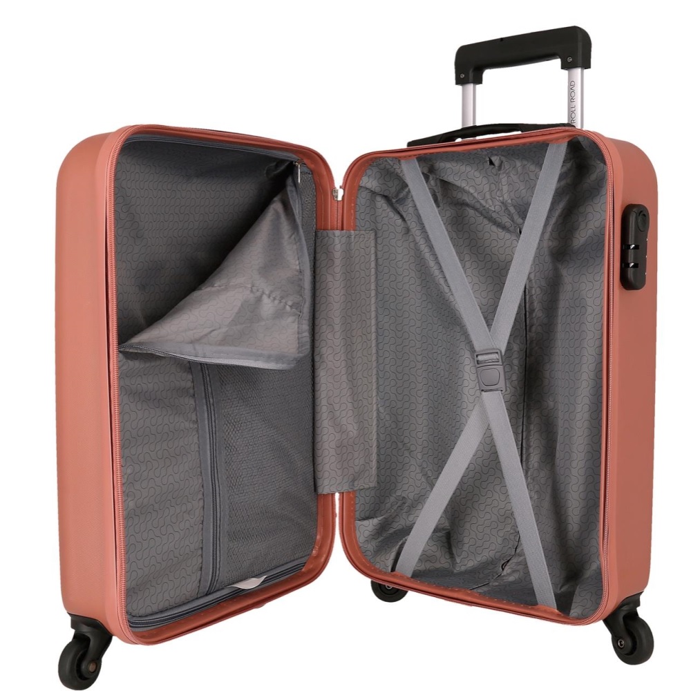Suitcase for children Roll Road Flex Pink Suitcase for children Roll Road Flex Pink