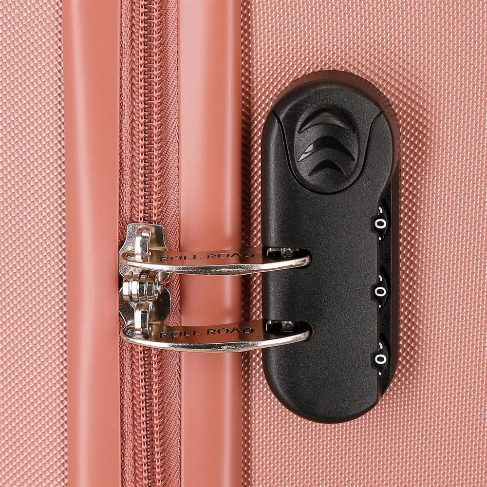 Suitcase for children Roll Road Flex Pink Suitcase for children Roll Road Flex Pink