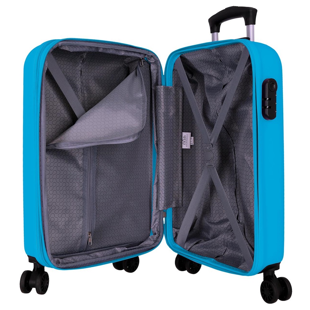 Suitcase for kids Roll Road Flex Light Blue Suitcase for kids Roll Road Flex Light Blue
