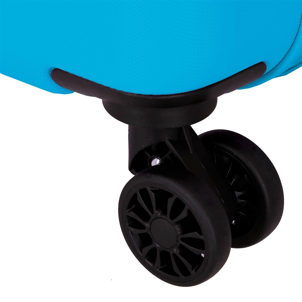 Suitcase for kids Roll Road Flex Light Blue Suitcase for kids Roll Road Flex Light Blue