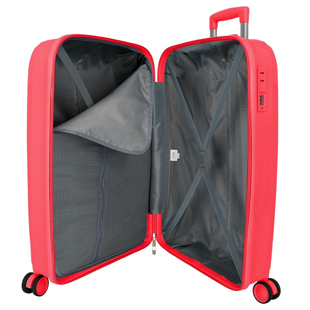 Suitcase for kids Roll Road Orbit Coral Suitcase for kids Roll Road Orbit Coral