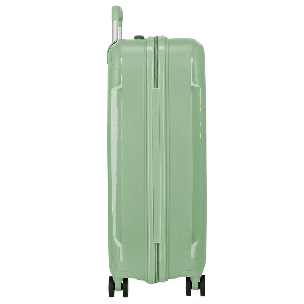 Suitcase for kids Roll Road Orbit Green Suitcase for kids Roll Road Orbit Green