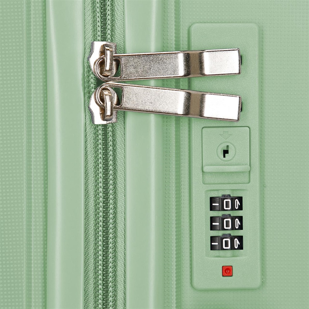 Suitcase for kids Roll Road Orbit Green Suitcase for kids Roll Road Orbit Green