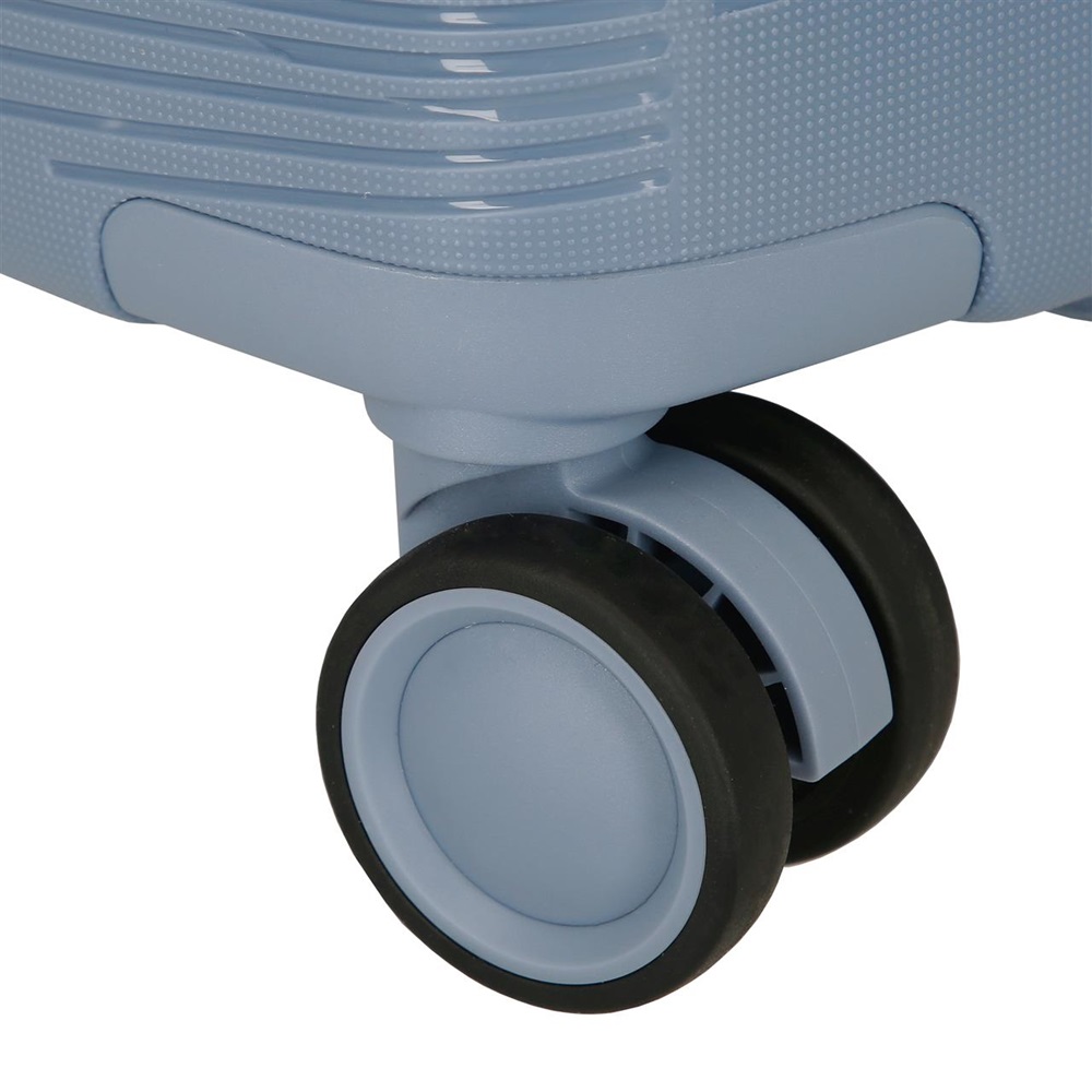 Suitcase for kids Roll Road Orbit Light Blue Suitcase for kids Roll Road Orbit Light Blue