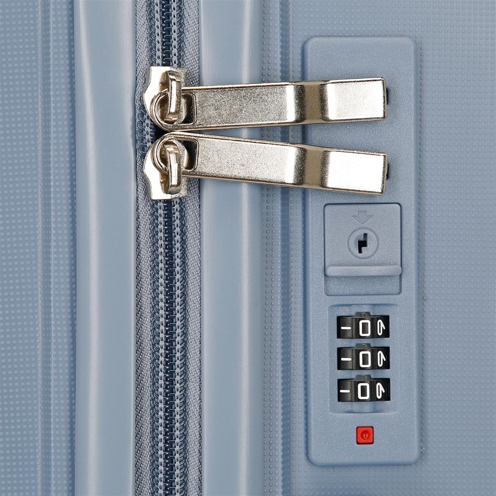 Suitcase for kids Roll Road Orbit Light Blue Suitcase for kids Roll Road Orbit Light Blue