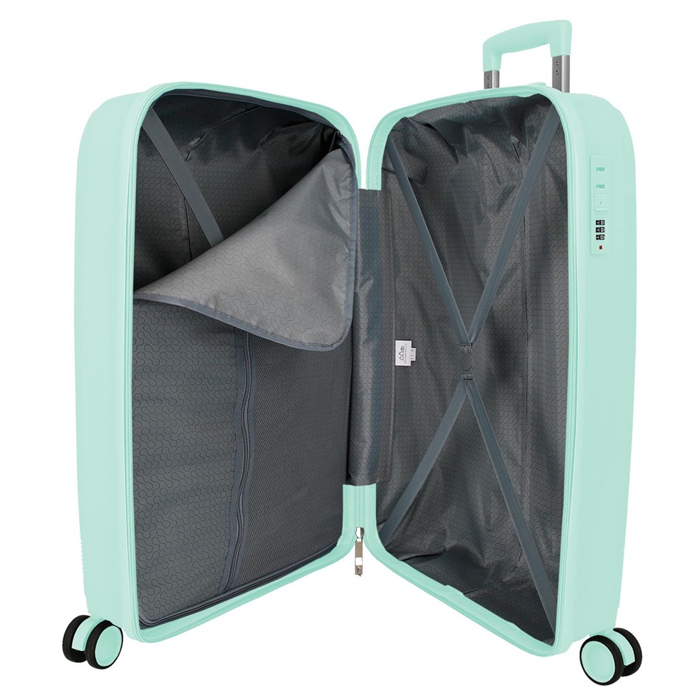 Suitcase for kids Roll Road Orbit Turquoise Suitcase for kids Roll Road Orbit Turquoise