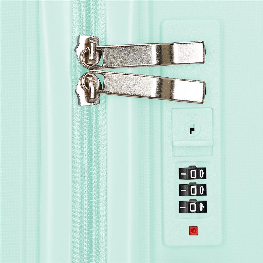 Suitcase for kids Roll Road Orbit Turquoise Suitcase for kids Roll Road Orbit Turquoise