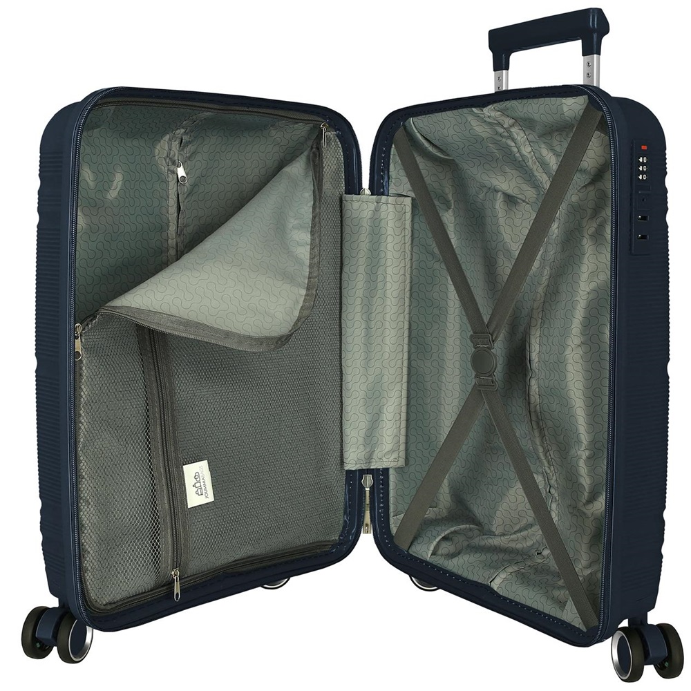 Suitcase for kids Roll Road Universe Dark Blue Suitcase for kids Roll Road Universe Dark Blue