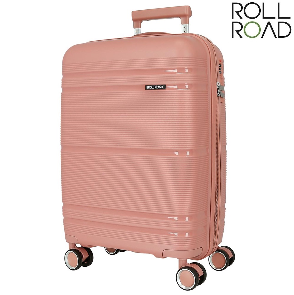 Suitcase for kids Roll Road Universe Pink
