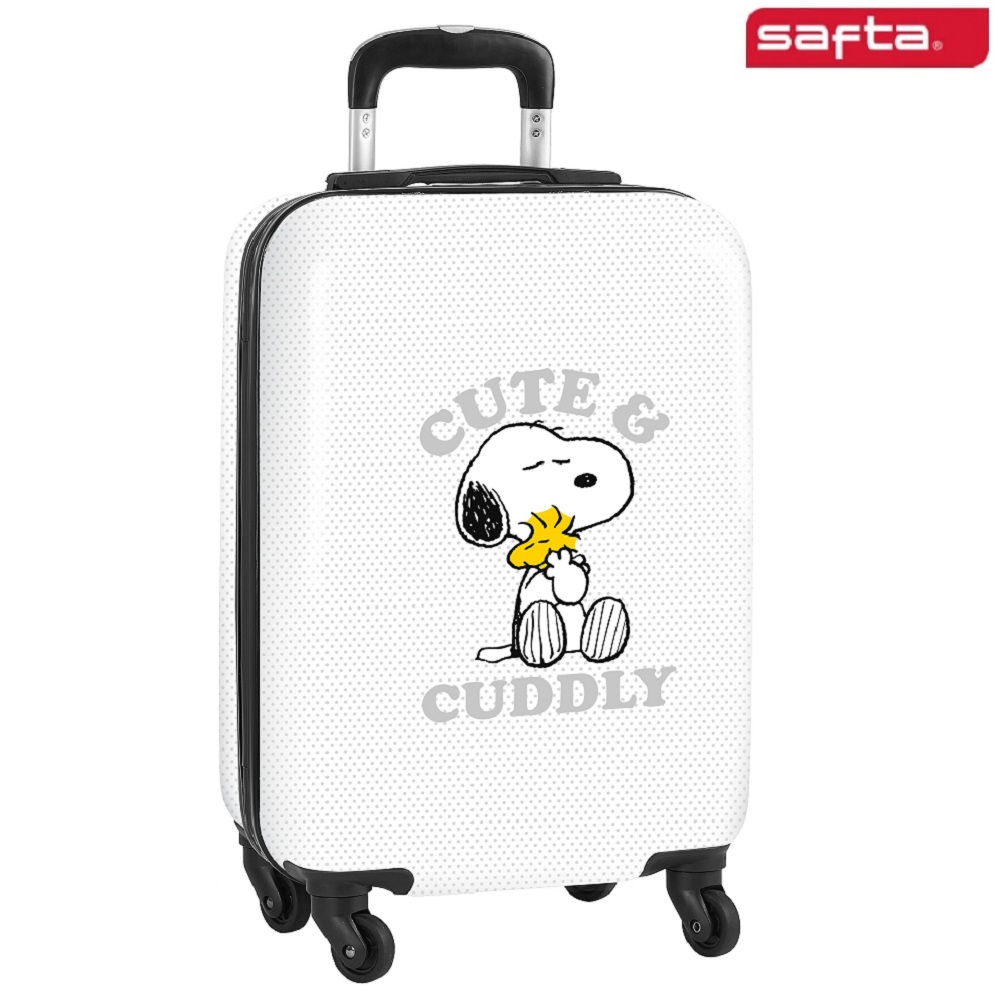 Resväska för barn Snoopy Cute and Cuddly