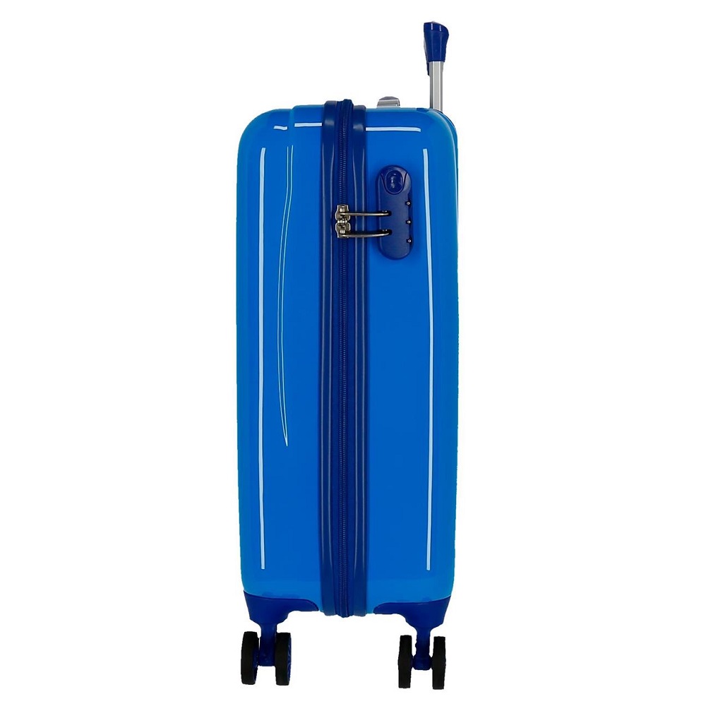 Kids' suitcase Spiderman Geo Blue ABS