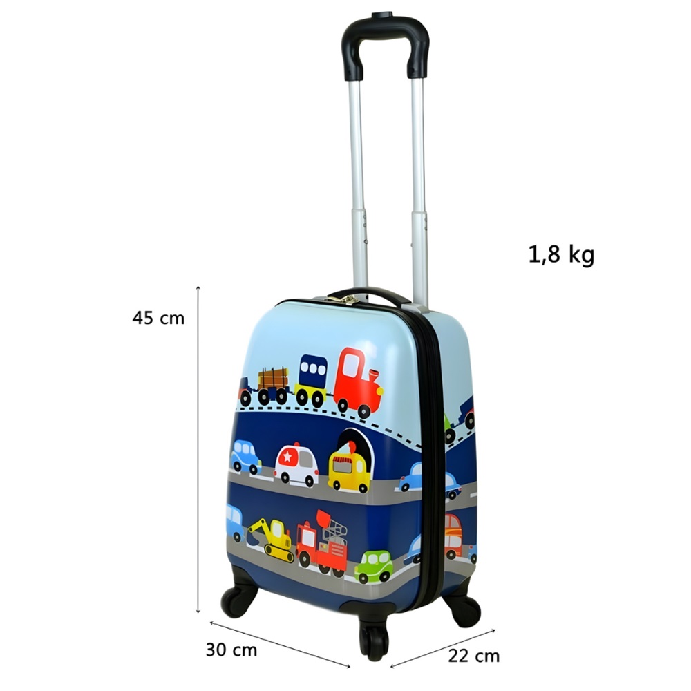 Suitcase for kids Marko Trafic