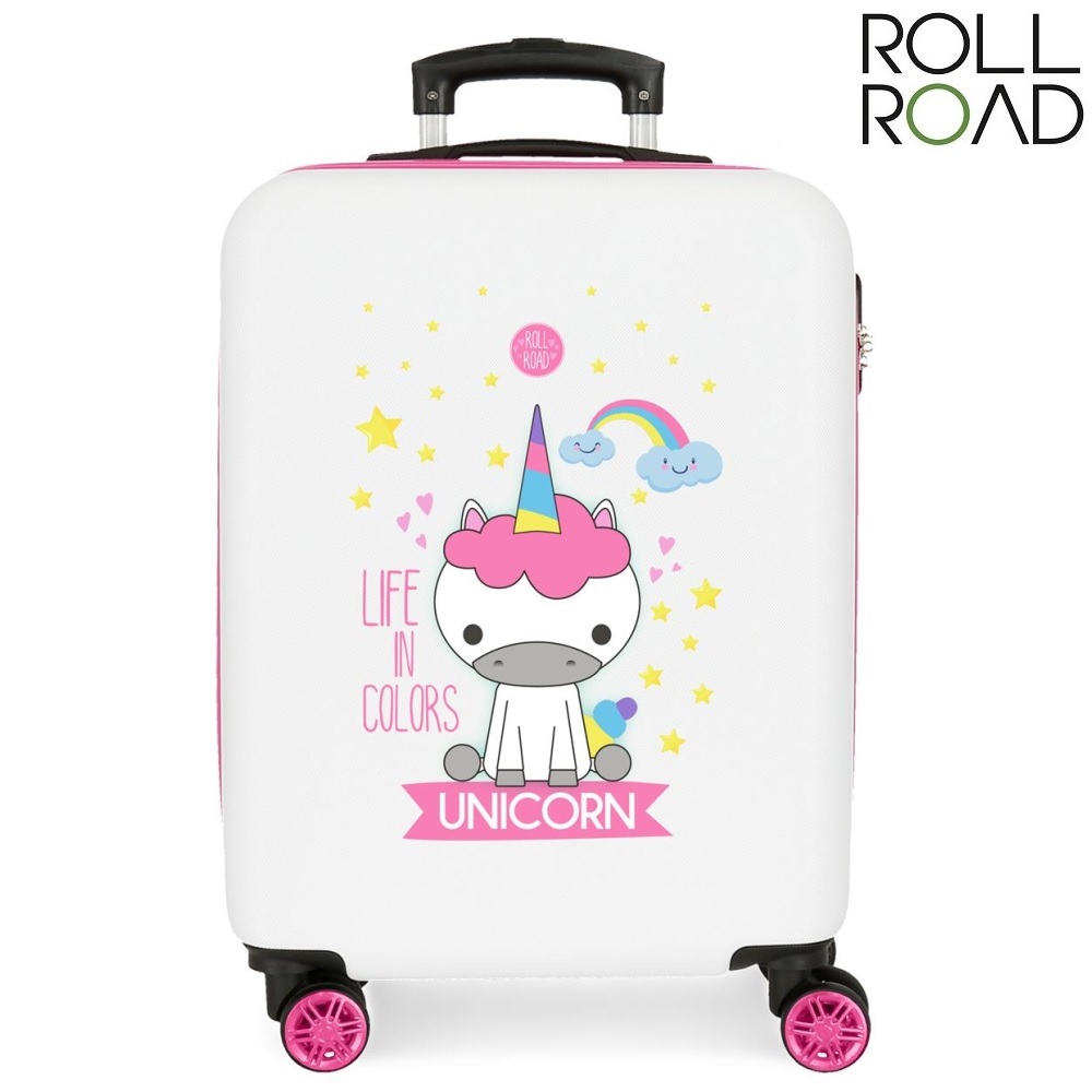 Kids' suitcase Little Me Unicorn White