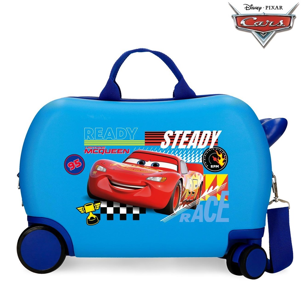Ride-on suitcase for kids Cars Let's Race Ride-on suitcase for kids Cars Let's Race