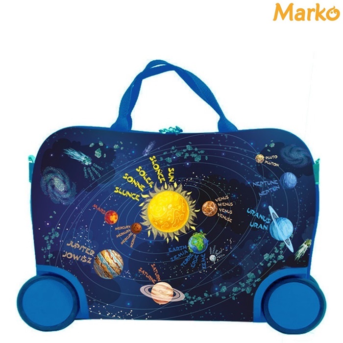Ride-on suitcase for kids Marko Cosmos