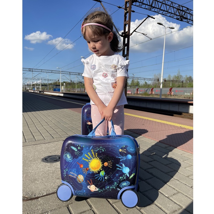 Ride-on suitcase for kids Cosmos