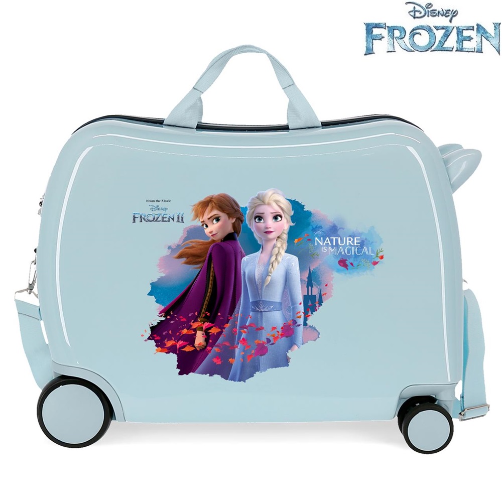 Sit-on suitcase for kids Frozen Nature is Magical