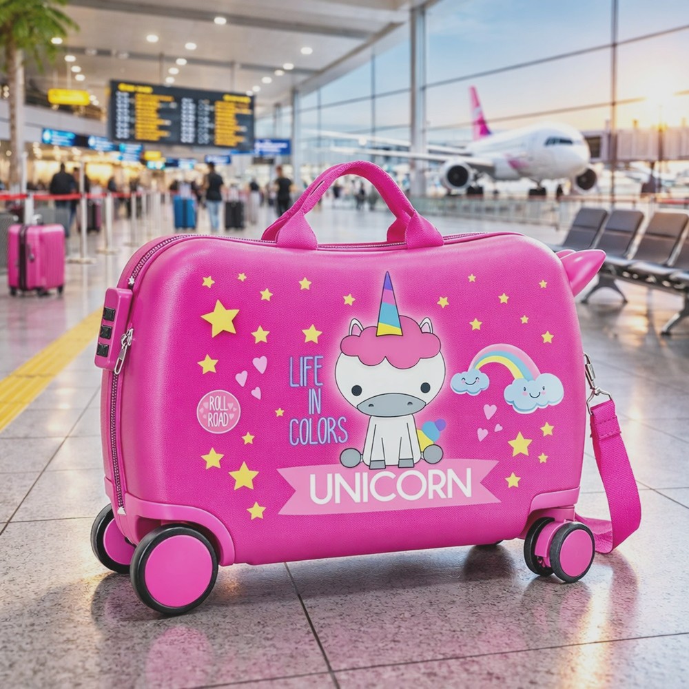 Suitcase for Children - Roll Road Little Me Unicorn Suitcase for Children - Roll Road Little Me Unicorn