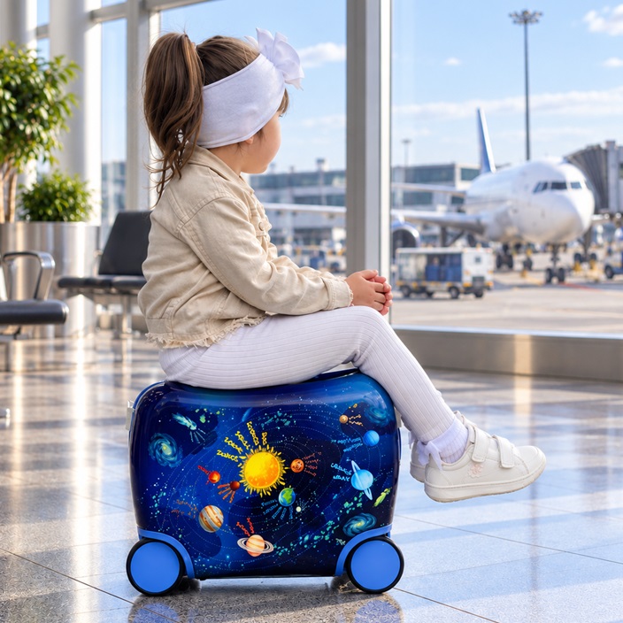 Ride-on suitcase for kids Spy Guy Adventure