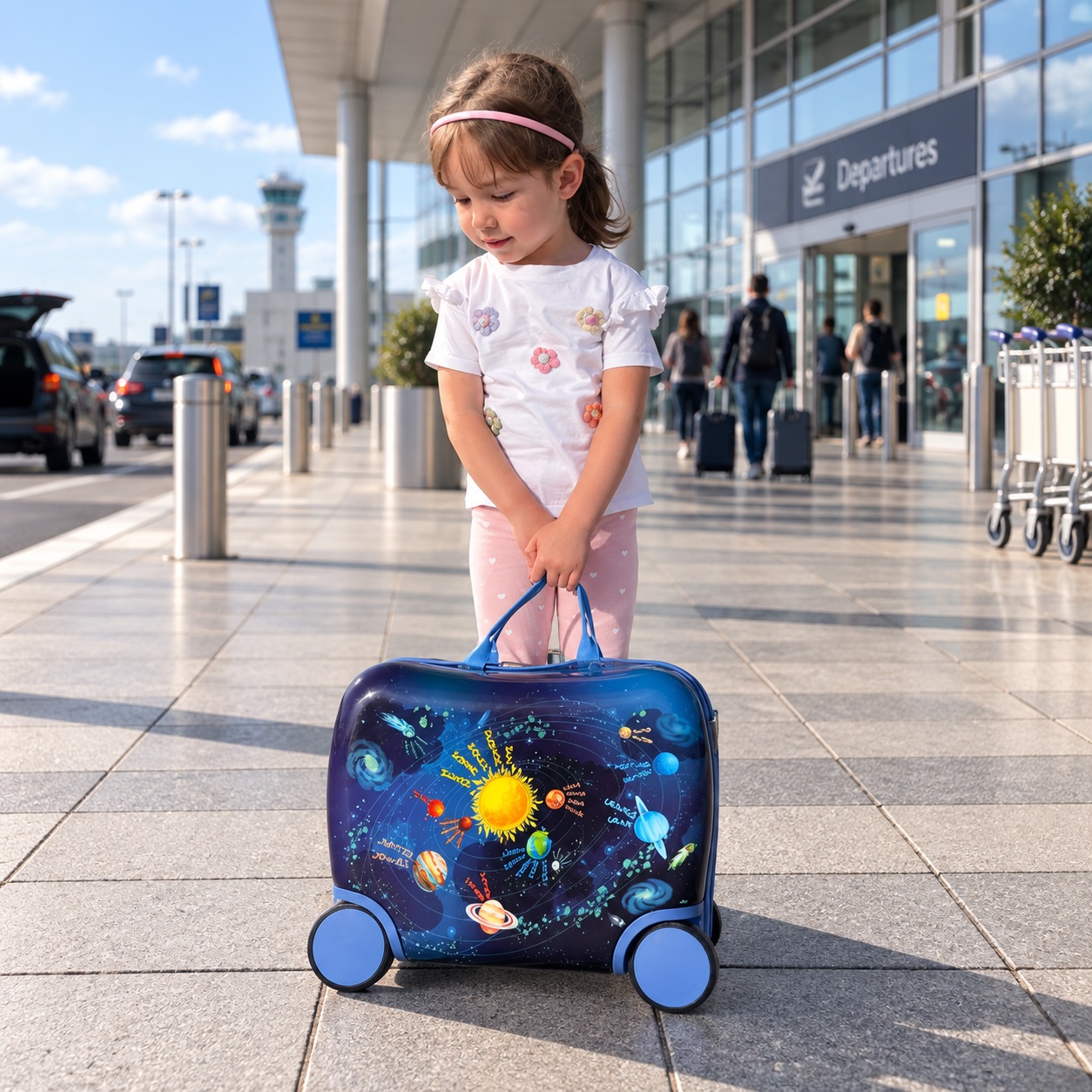 Ride-on suitcase for kids Spy Guy Adventure