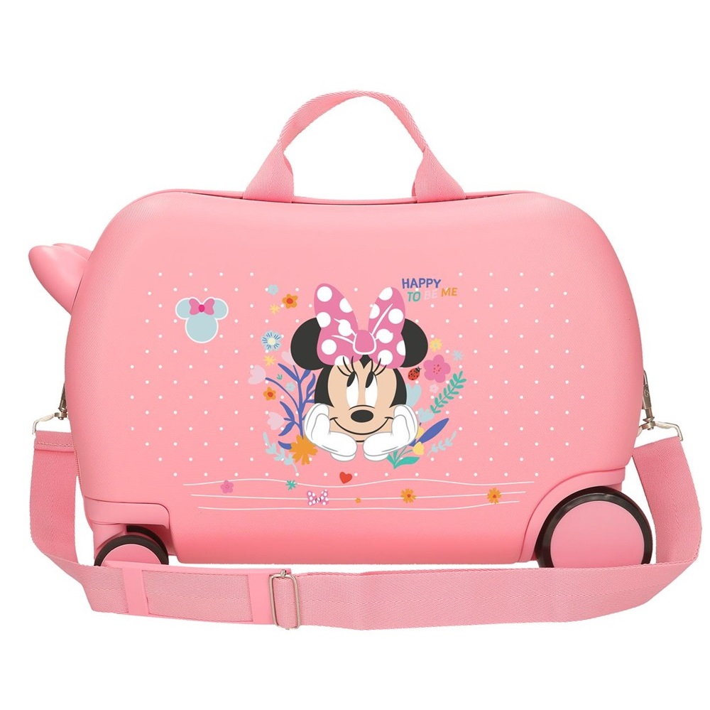 Ride-on suitcase for kids Minnie Mouse Happy To Be Me