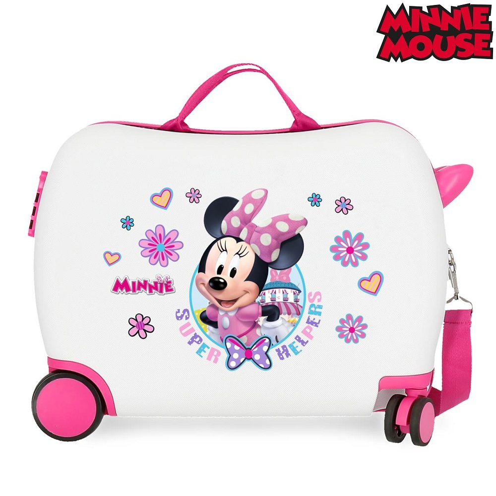 Ride on suitcase for kids Minnie Mouse Super Helper