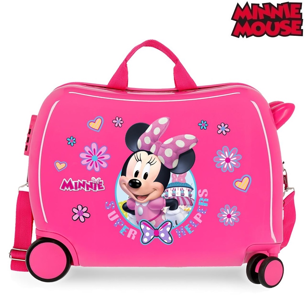 Sit-on suitcase for kids Minnie Mouse Super Helpers