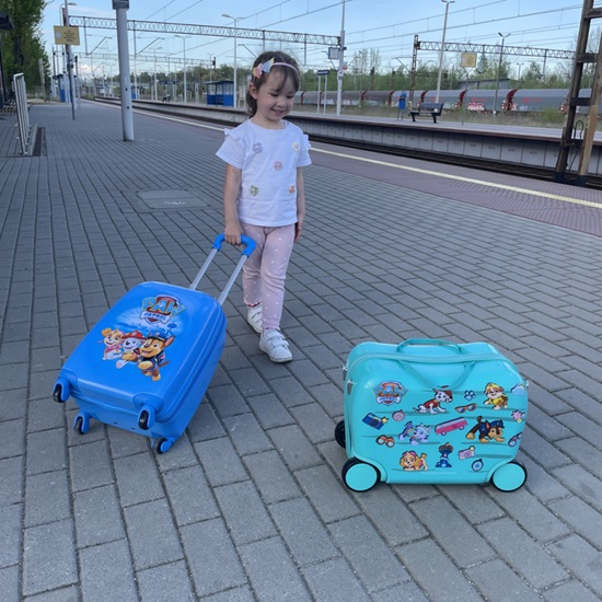 Ride-on suitcase for kids Paw Patrol Travel
