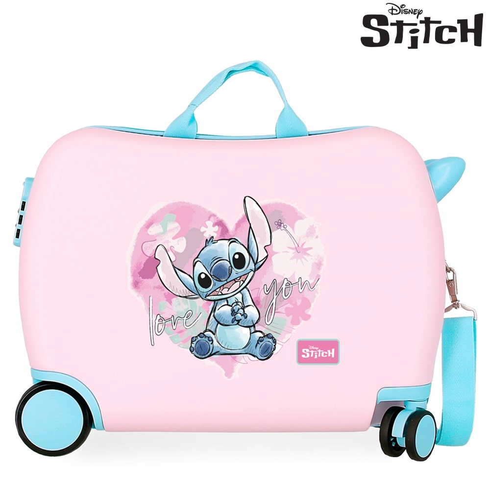 Ride-on suitcase for kids Stich Love You Ride-on suitcase for kids Stich Love You